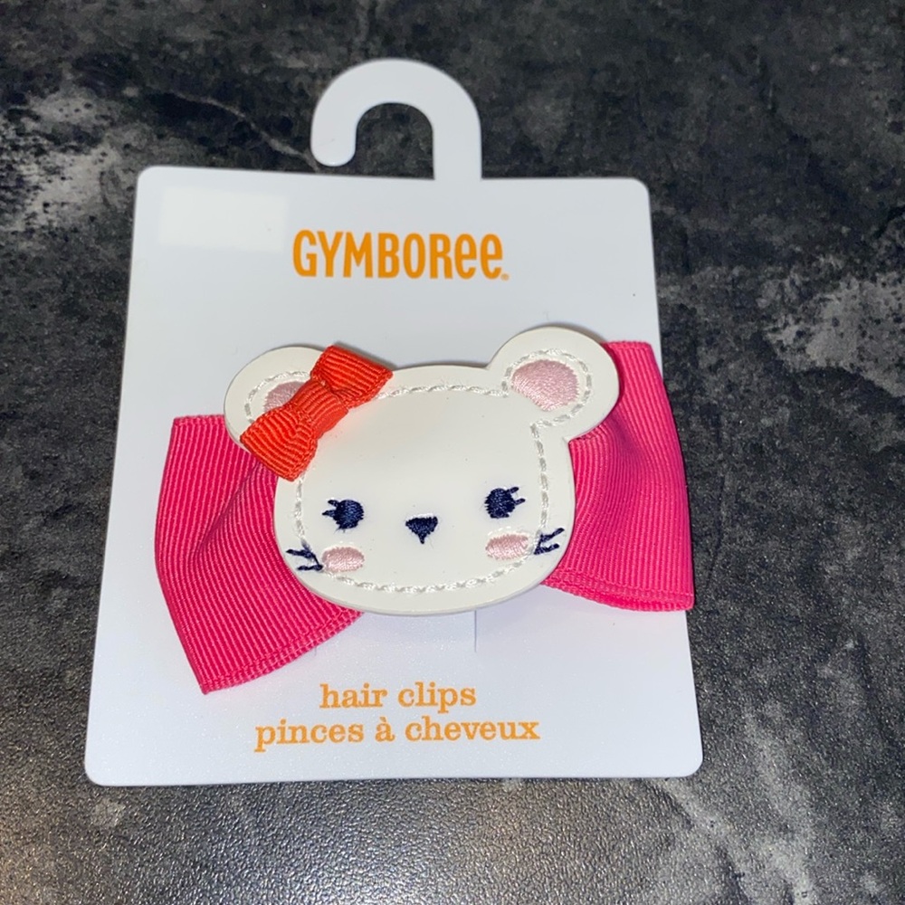 Gymboree Mouse 🐭 Hair Clip/Barrette
